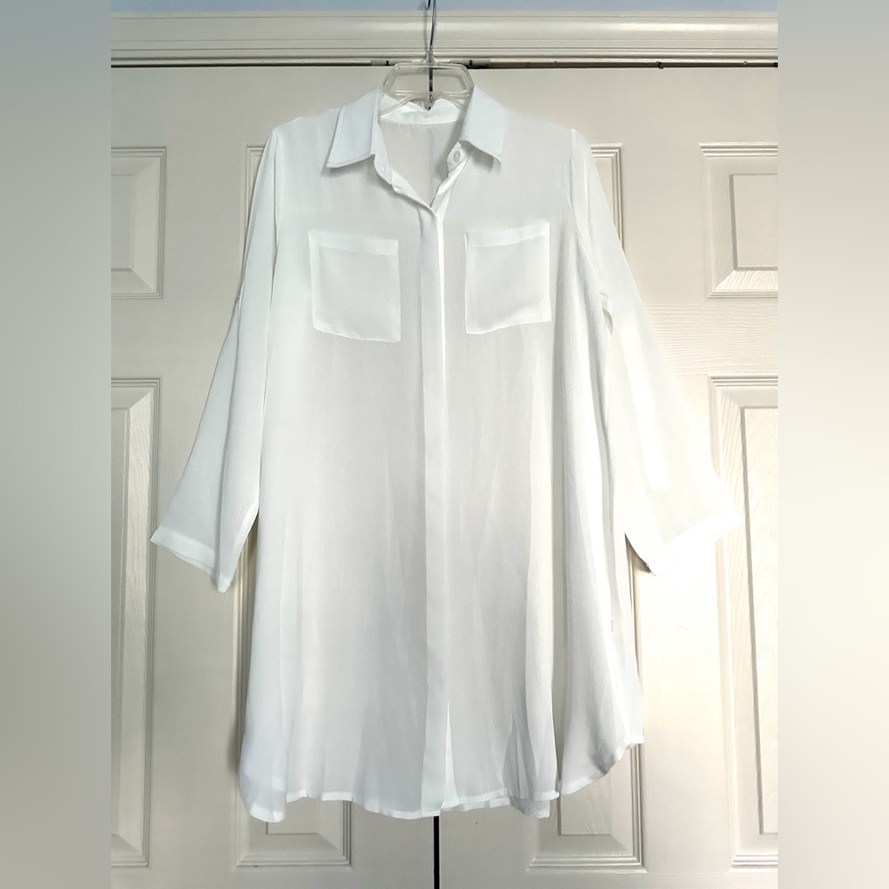 White Beach Coverup